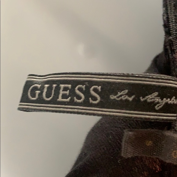 GUESS Black Lace Top - Picture 4 of 4